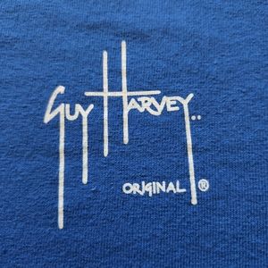 Guy Harvey, size L, blue tank